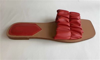 Kırışıklıklar Yaz Moda Terlik